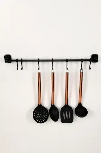 Strong Adhesive 8 Hook Rail 45 Cm - 6