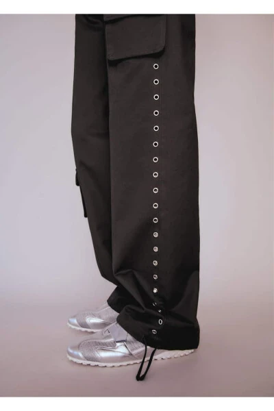 Studded Parachute Pants - 6