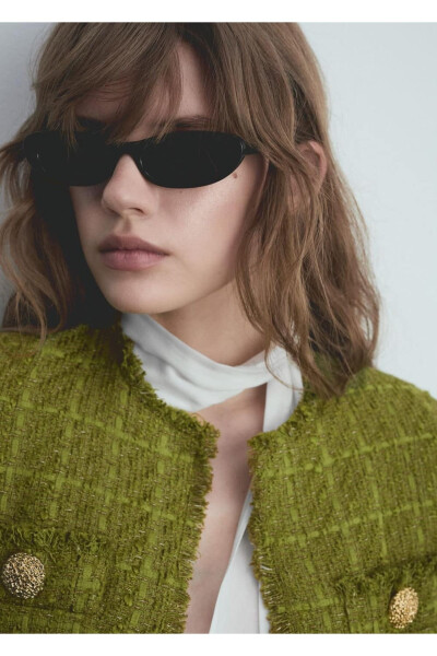 Studded Tweed Blazer - 6