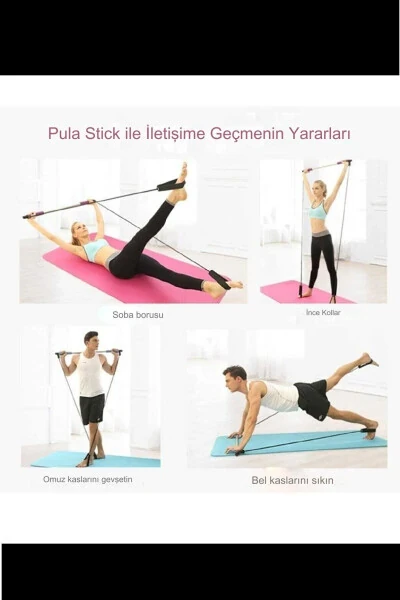 Studio Pilates Bar, Terlash Bel Kamarasi Fitness Seti - 4