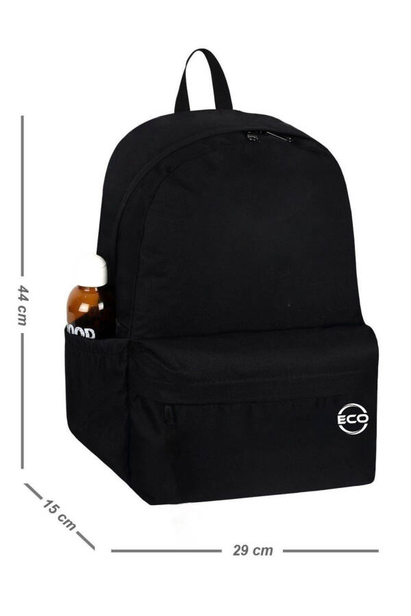 Stylish and Durable Black Backpack: The Best Choice Combining Style and Functionality! - 1