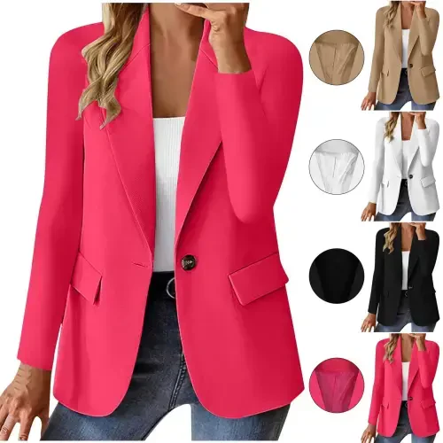 Stylish casual blazer jacket for women. - 1