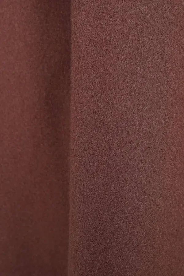 Stylish double-breasted men's coat, wool and polyester blend. - 7