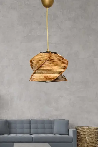 Stylo Handmade Tekli Sarkıt Eskitme Hnmd-42-Koyu Kahve 