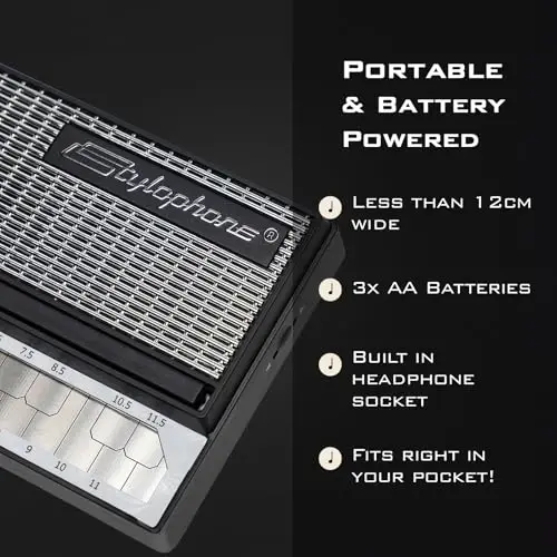 Stylophone Асл карман электрон синтезатори | Синтез музыка асбоби | Синтезатор Клавиатураси | Stylophone Инструмент синтези - 4