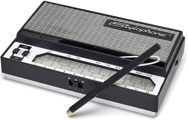 Stylophone Оригинальный карманный электронный синтезатор | Синтезаторный музыкальный инструмент | Синтезаторная клавиатура | Синтезатор инструмента Stylophone - 6