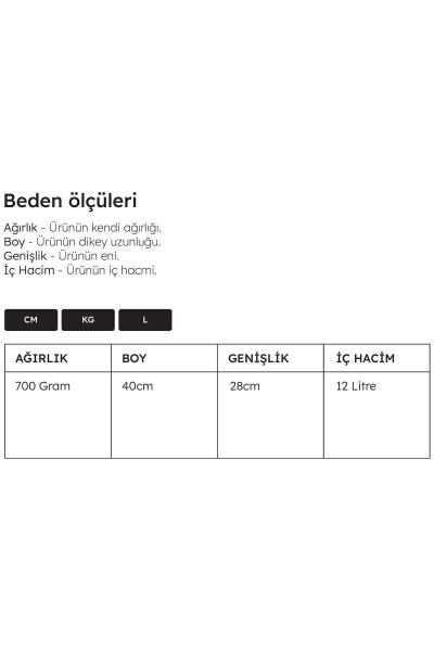 Su Geçirmez Kumaş Unisex İndigo Sırt Çantası Ayarlanabilir Omuz Ve El Askılı Büyük Gözlü Cepli - 24