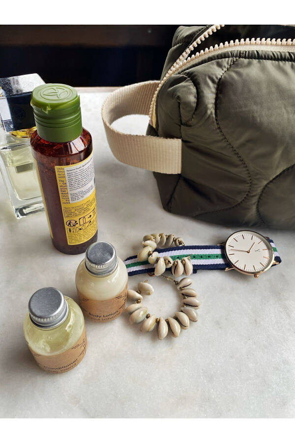 Su Geçirmez Saç Şekillendirici Çantası ve Organizer - 15