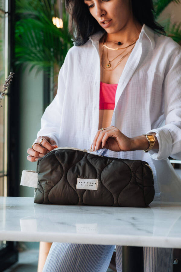 Su Geçirmez Saç Şekillendirici Çantası ve Organizer - 2