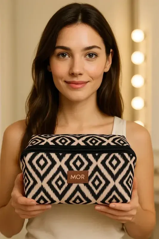 Su o'tkazmaydigan ko'p maqsadli tutqichli bo'yanish sumkasi keng bo'linmalar bilan sayohat turi kosmetika tashkilotchisi - MORPORT