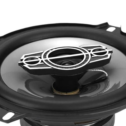 Suacopzar 5 Inch 4-Way Car Coaxial Speakers, 300W Max 4OModazone Car Audio Speaker with PEI Dome Tweeters, Tweeters Vehicle Coaxial Speaker Compact for Car Truck Door Speakers Replacement (Pair) - 6