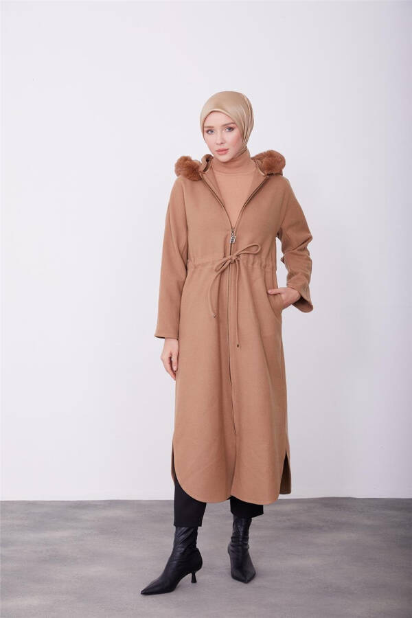 Шуба Armine 23K7226 Верблюжий - 7