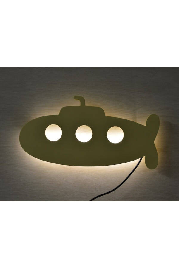 Submarine Baby Room Children's Room Decorative LED Lighting 30 Cm - 1