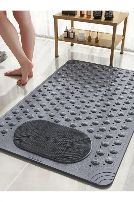 Suction Cup Bath and Shower Non-Slip Mat for Shower Cabin Tub Interior Suction Cup Bath Mat 36x69.5 cm - 8