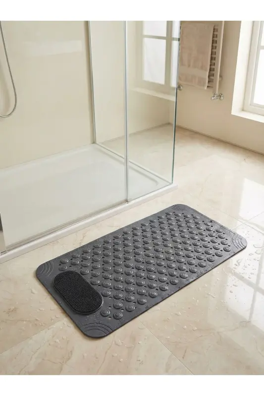 Suction Cup Bath and Shower Non-Slip Mat for Shower Cabin Tub Interior Suction Cup Bath Mat 36x69.5 cm - 7
