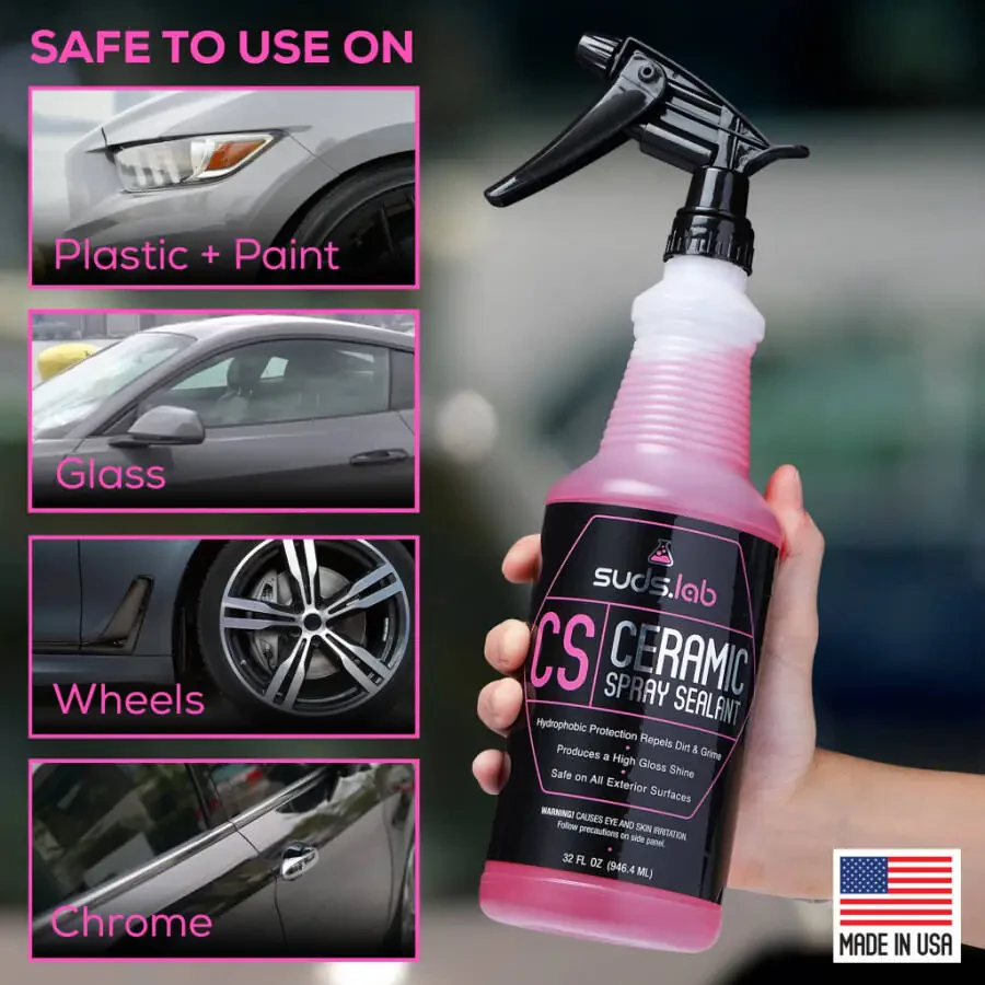 Suds Lab CS Ceramic Spray Vehicle Sealant - 32 oz bottle- - 4