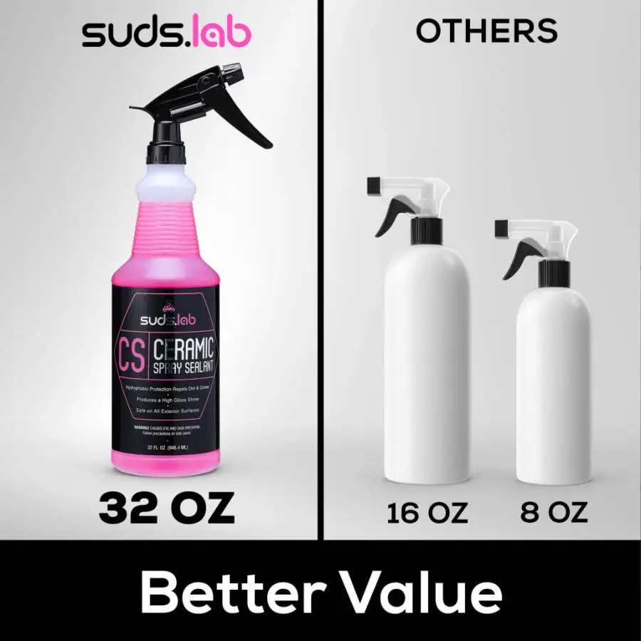 Suds Lab CS Ceramic Spray Vehicle Sealant - 32 oz bottle- - 6