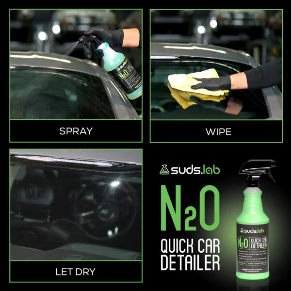 Suds Lab N2O Quick Car Detailer - 32 oz Bottle - SUDSLAB (1)