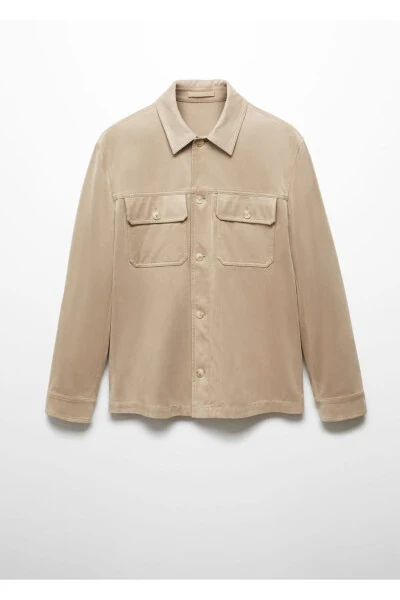 Suede-look Shacket - 3