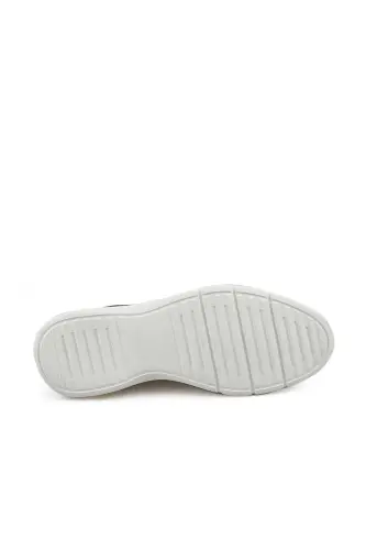 Suede Navy 100% Leather Casual Shoe - 4