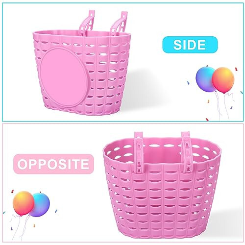 Suerico Kids Bike Basket,Bicycle Basket with Bell,Wheel Spokes, Glasses,Bike Accessories for Boys Girls - SUERICO (1)