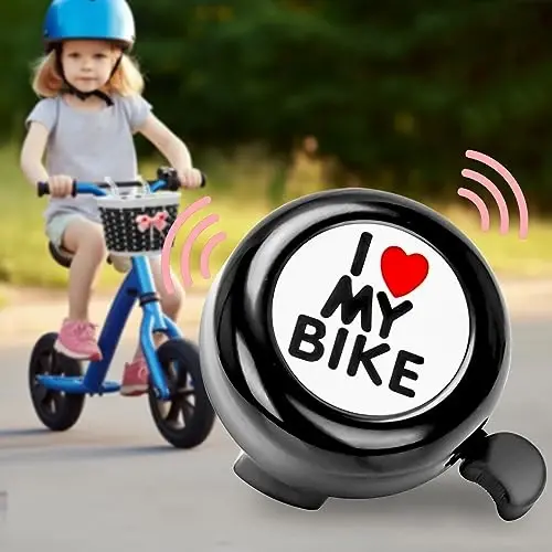 Suerico Kids Bike Basket,Bicycle Basket with Bell,Wheel Spokes, Glasses,Bike Accessories for Boys Girls - 3