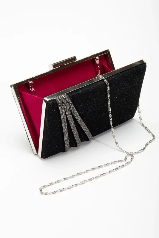 Suins Cora Abiye Sumka Kechki Sumka Portfel Clutch Sumka-Qora - 3