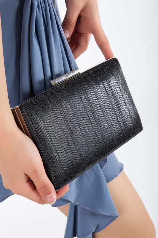 Suins Ella Abiye Çanta Gece Çantası Portföy Clutch - 4