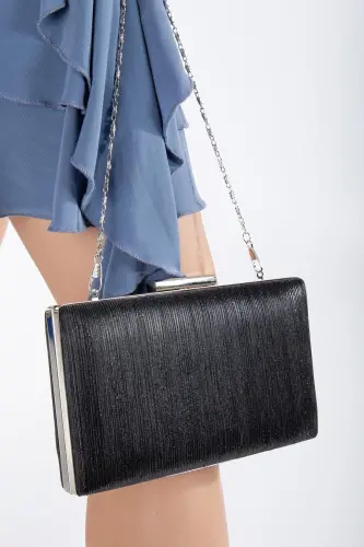 Suins Ella Abiye Çanta Gece Çantası Portföy Clutch - SUİNS SHOES (1)