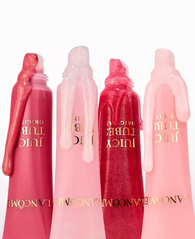 Juicy Tubes Original Lip Gloss-04 Miracle Sheer Bubble Pink with Sparkle - 9