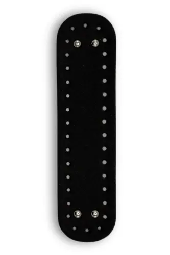 Sumka Asosi Mini Sun'iy Teri 6.5smx25sm Sumka Aksesuari Va Sumka Aksesuari Qora - Qora - 3
