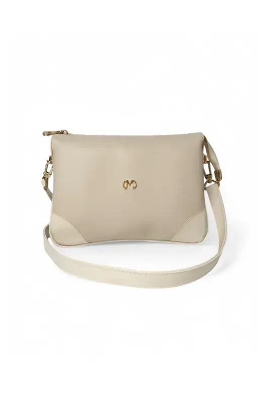 Сумка через плечо 101010042-Бежевый - MATMAZEL