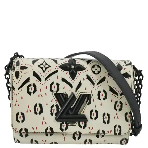 Сумка через плечо из кожи LOUIS VUITTON LV Twist Graphic MM чёрного цвета - 1