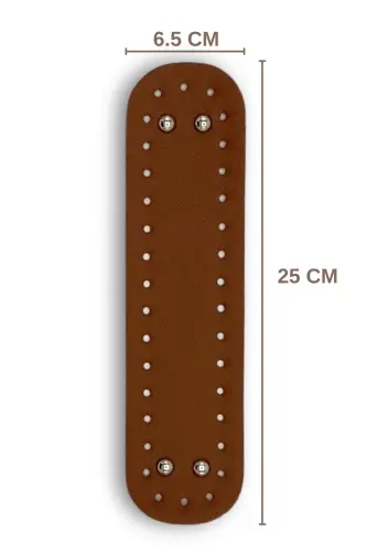 Сумка дно мини искусственная кожа 6.5смх25см - 1