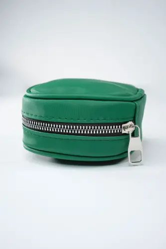 Sumka ichidagi organizer mini kosmetika sumkasi - Benetton yashil mini kosmetika sumkasi - yashil - 5