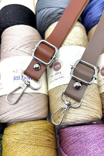 Сумка из искусственной кожи, ручка 135 см - 6