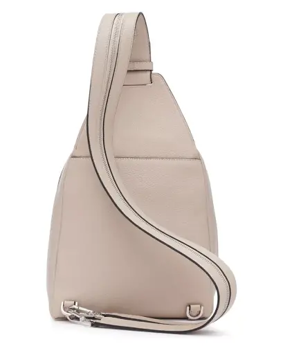 Сумка-слинг, рюкзак Millie Convertible Leather, цвет грибной - CALVIN KLEIN (1)