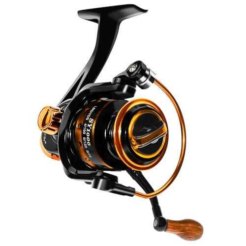 Summer and Centron Spinning Reels, 12 +1 BB Light Weight & Ultra Smooth Reel for Ice/Summer 3000/1000 Fishing Reel by QINGLER - 1