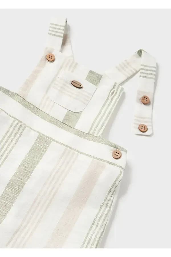 Summer Baby Boy Blouse Short Jumpsuit Set - 2