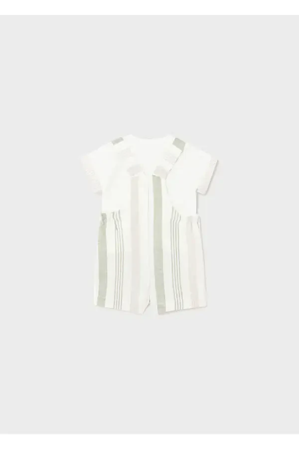 Summer Baby Boy Blouse Short Jumpsuit Set - 4