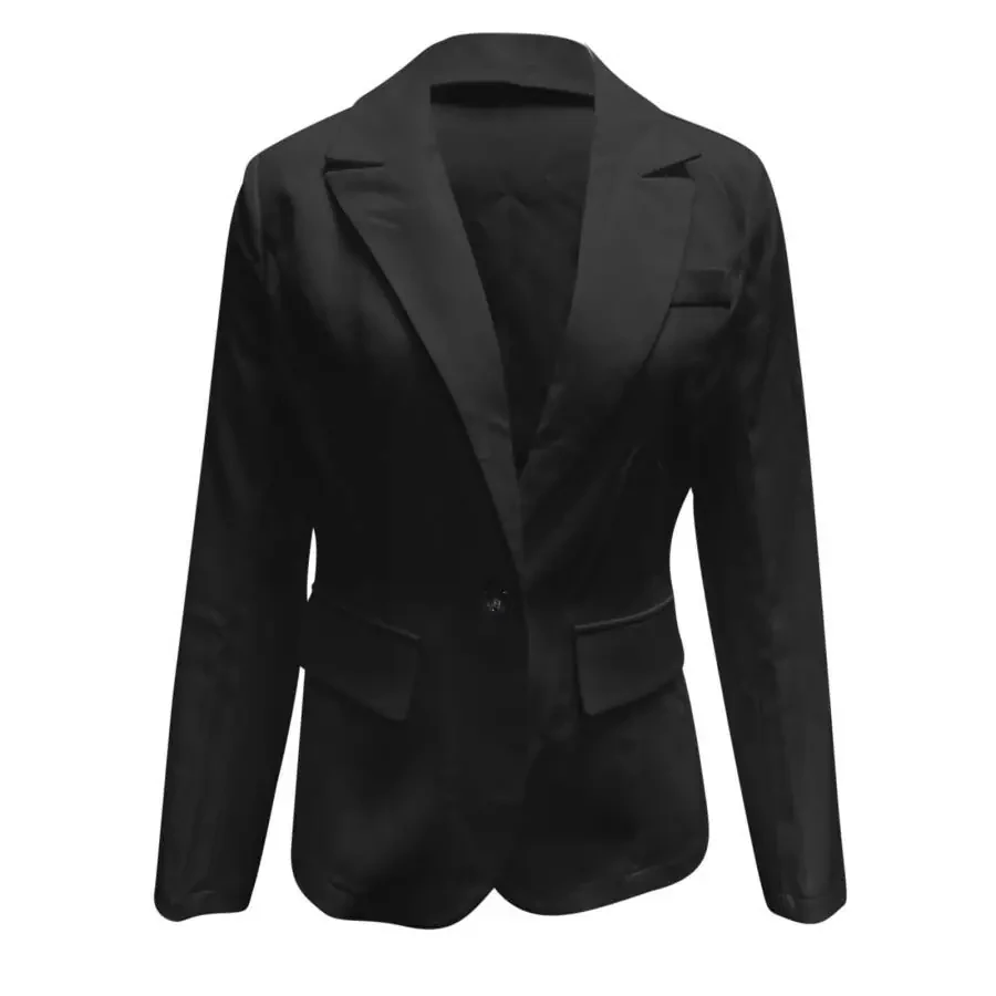 Summer Blazers for Women Lightweight Dressy Casual Blazers Open Front Solid Long Sleeve Work Office Jackets Blazers - 9