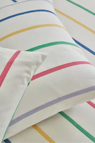 Summer Bomb Fitted Sheet Pillowcase Cotton Single - Double - King - Multicolor - 3