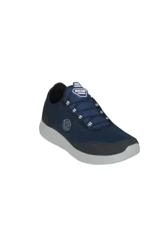- Summer Breathable Daily Men's Sneakers Walking Running - Navy Blue - 3