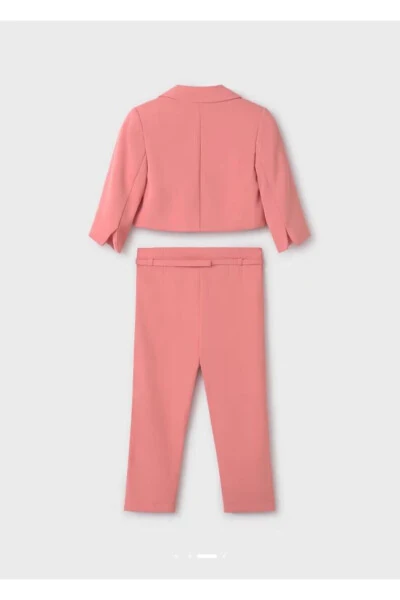 Summer Girl Jacket Pants Set Pink 5279 - 7
