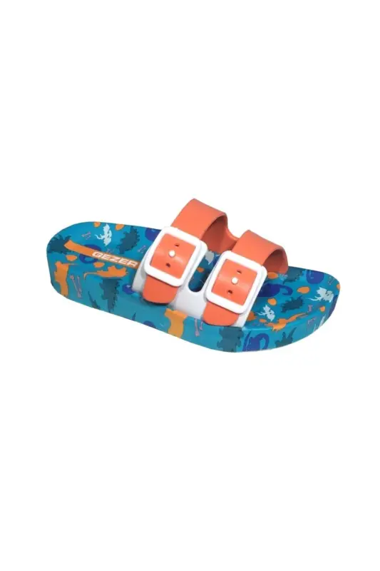 Summer Kids Non-Slip Sole Pool Sea Bath and Outdoor Slipper Model-ORANGE COLOR - 1