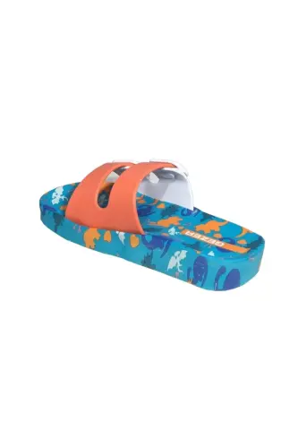 Summer Kids Non-Slip Sole Pool Sea Bath and Outdoor Slipper Model-ORANGE COLOR - 3