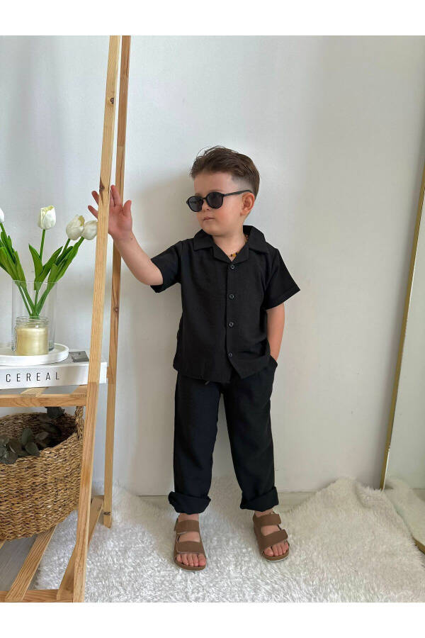 Summer Style Linen Suit for Boys - 6