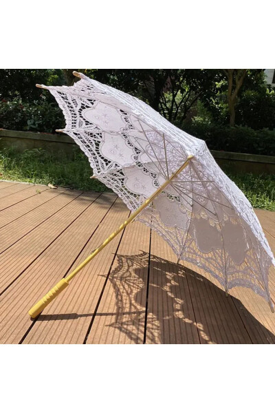 Summer Umbrella Lace Bridal Wedding Umbrella Party Umbrella Wedding Umbrella Luxury Product Special Production - 14