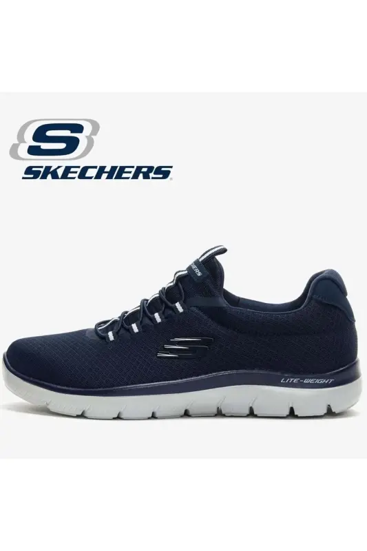 Summits 52811TK Erkek Spor Ayakkabı LACİVERT-Füme - SKECHERS