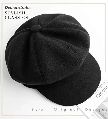 Sumolux Ayollar Beret Nyusboy Shlyapa Fransuz Jun Cap Klassik Kuz va Bahor Qish - 5